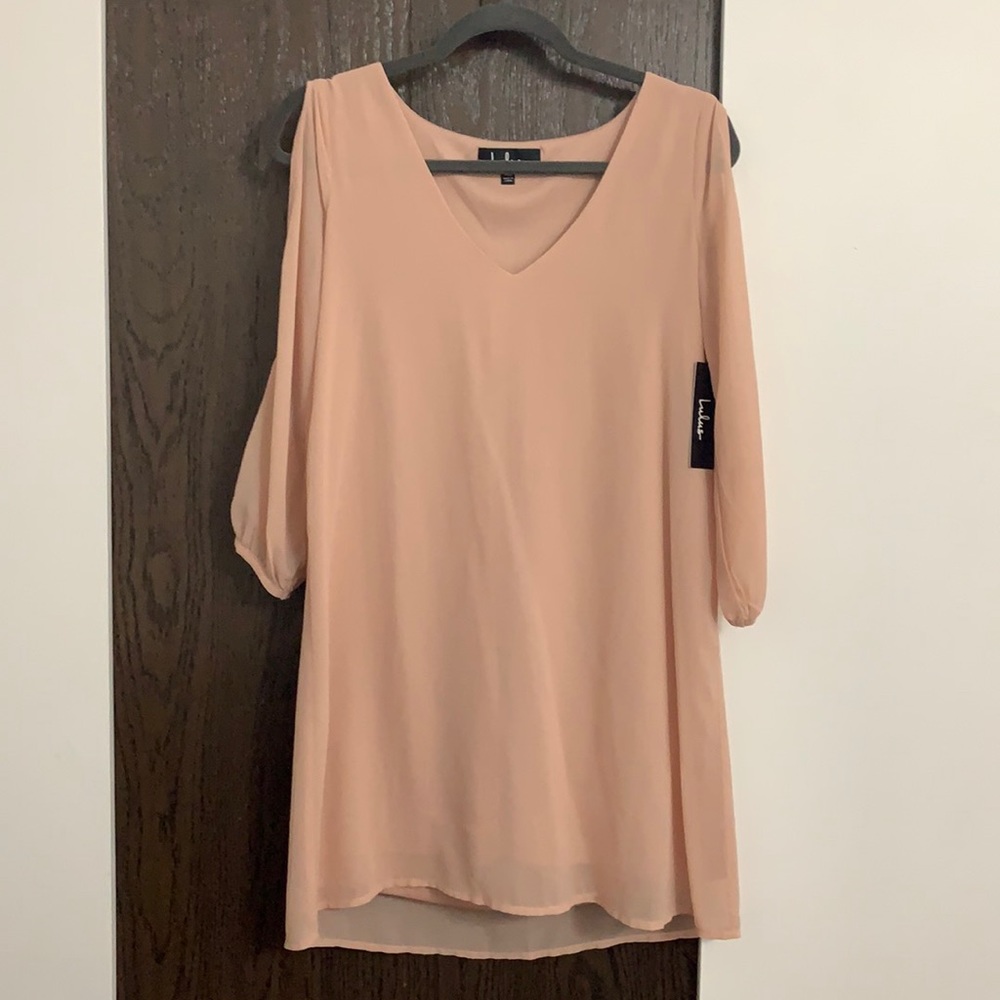 LULUS FLOWY DRESS